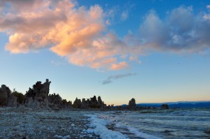 Sunset from South tufa