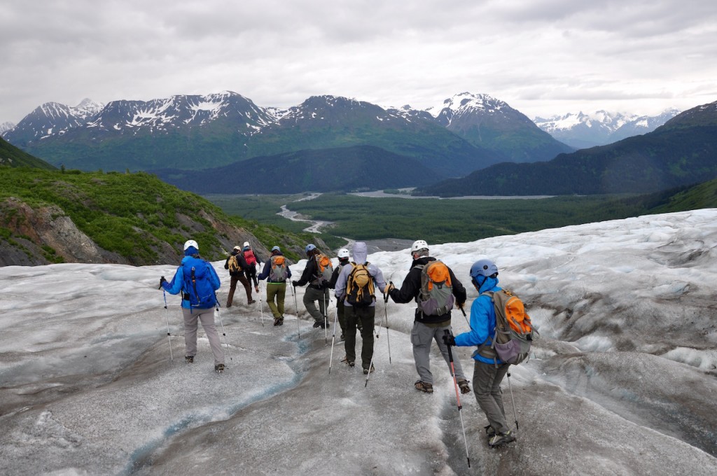 Hiking Exit glacier