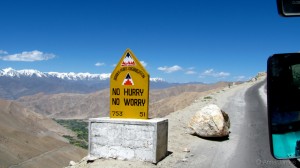 Quirky road signs by Border Road Organization(BRO) all along