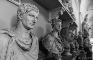 Gallery of the busts in Vatican museum