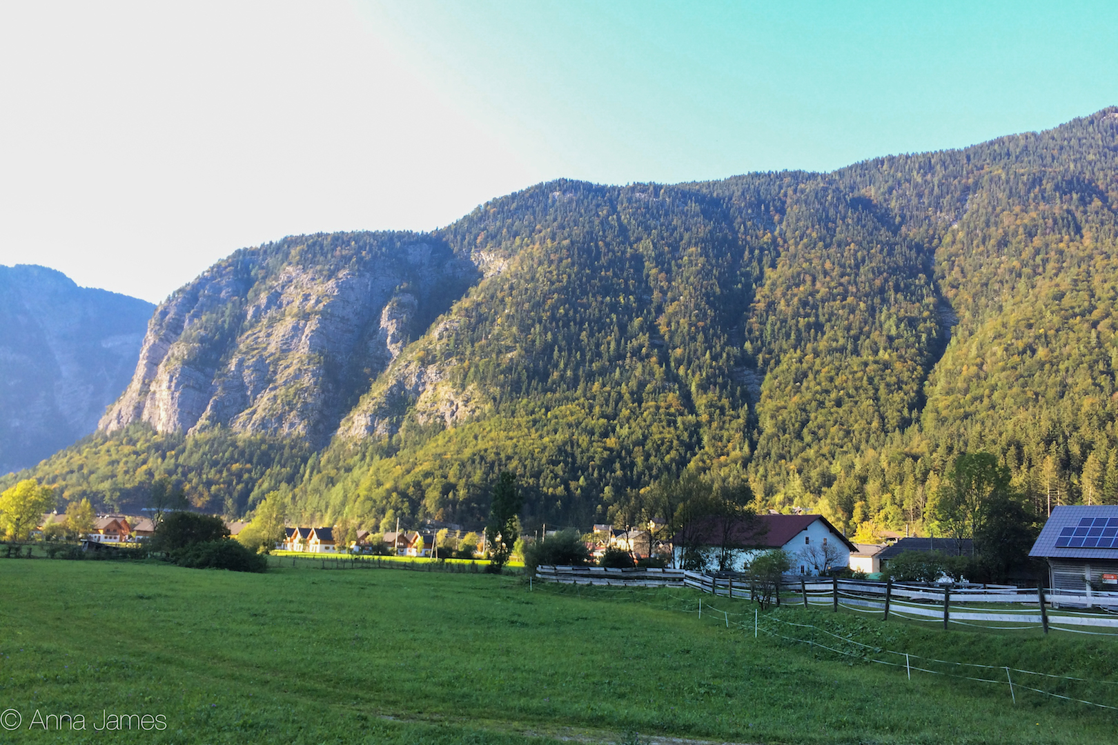 Beautiful village of Obertraun