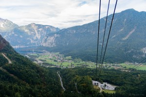 Cable car to Dachstein ice cave and 5 fingers