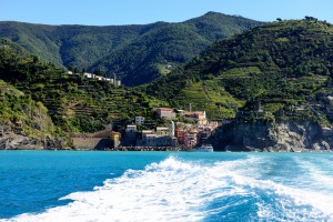 Vernazza from the sea
