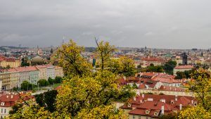 View from Prague castle
