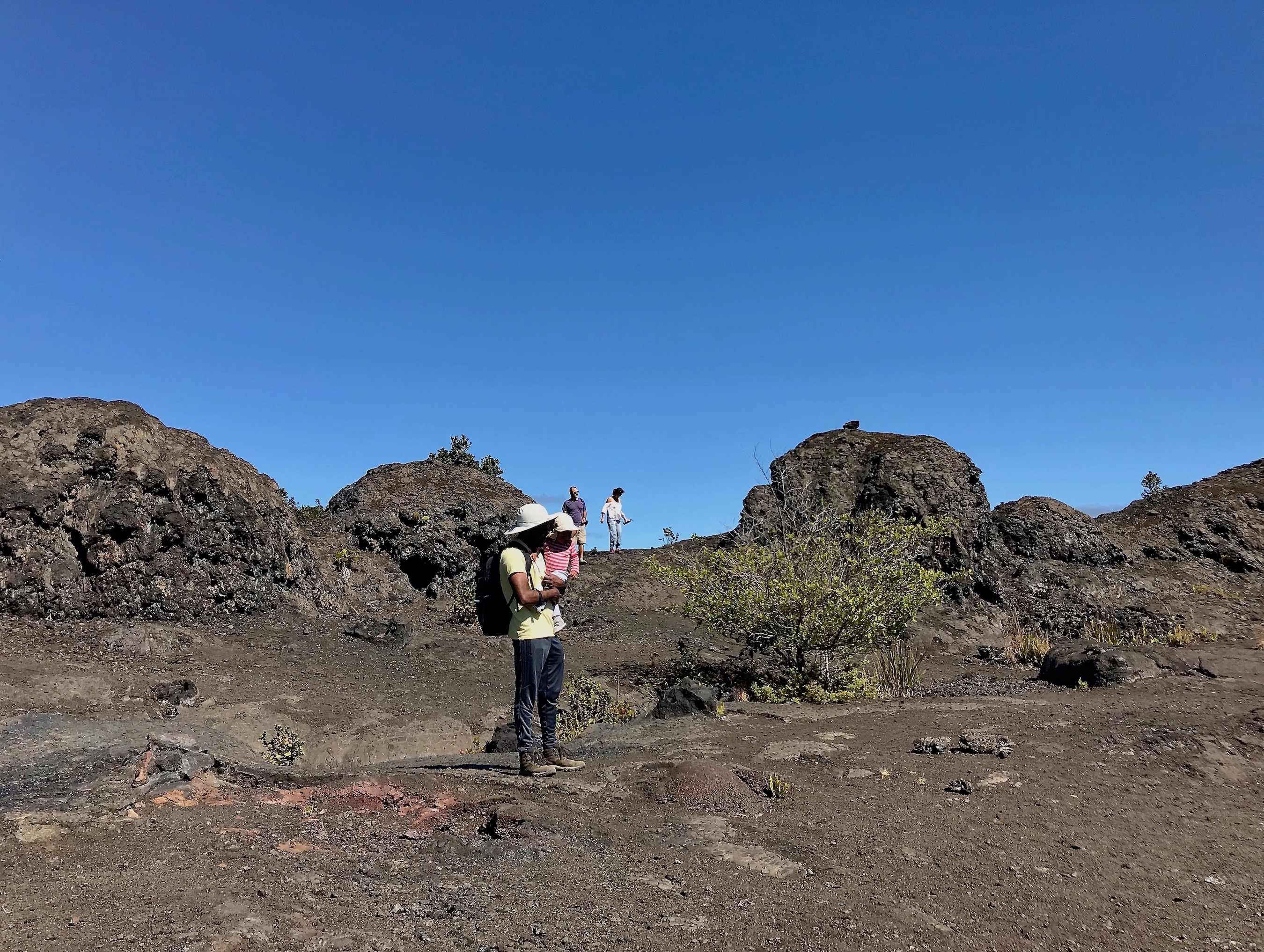 Hiking in Hawaii Volcanoes national park