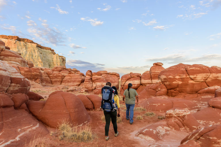 Exploring Blue Canyon with Hopi guide Micah Wayfarers
